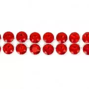 PureCrystal Crystal Mesh 40001 2 filas 5.3 mm Light Siam x5cm