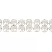 PureCrystal Crystal Mesh 40001 2 filas 5.3 mm Light Colorado Topaz x5cm
