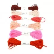 Hilo para bordar Seda d'Alger Fucsia (3014) x5m