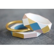 Pulsera de madera Medio para personalizar y decorar x1