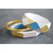 Pulsera de madera Medio para personalizar y decorar x1