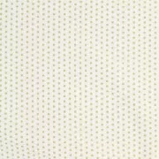 Tejido en coton Tout ce qui brille Frou-Frou - Scintillant Pois Crème/Doré x10cm