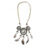 Set de 4 anneaux en bois brut naturel pour bijoux, déco 50 mm x1