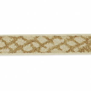 Cinta sintética fantasía 5 mm efecto reptil natural x1,2m