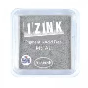 Aladine Tinta Izink Pigmento Metal Silver (n°19120) x1