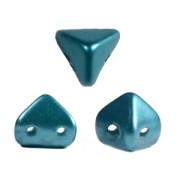 Cuentas de vidrio Super-Khéops® de Puca® 6 mm Pastel Emerald x10g