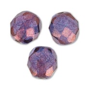 Facetadas 8 mm Lumi Amethyst x20