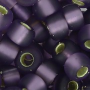 Rocalla Miyuki 6/0 24F - Amethyst Silver Lined Mat  x8g|raw }}