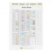Carta de colores Miyuki Delica 11/0 (n°893) - Inside Dyed