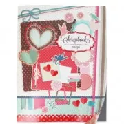 Cuaderno de scrapbooking de 32 páginas lisas 29x38 cm para pasatiempos creativos