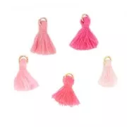 Surtido de  5 pompones de algodón It's Magic Made by Me 17 mm Candy