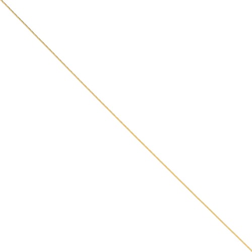 Chaîne fine pour Miyuki Delica 11/0 maille paloma 0.6 mm doré x50 cm