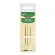 Agujas largas a bordar Clover para bordado Sashiko x3