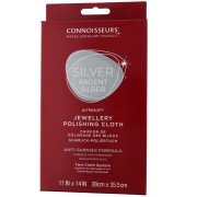 Paño para dar brillo a las Joyas de Plata Connoisseurs Ultrasoft 279x355 mm