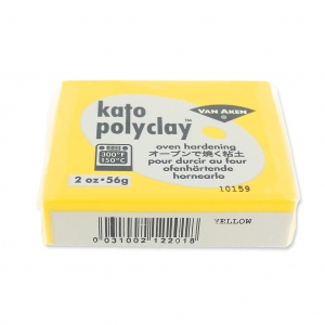 Arcilla polimérica Kato Polyclay 56 gr Amarillo (n°201)