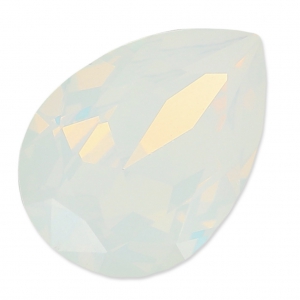 Cabuchón PureCrystal 4320 pera 18x13 mm White Opal x1