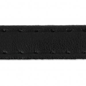 Correa para bolsas de plástico con costura de 10 mm Negro x 1m