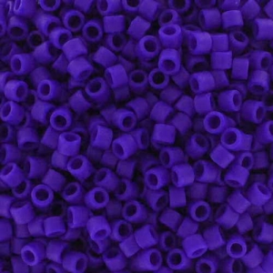 Miyuki Delica 11/0 DB0756 - Opaque Cobalt Mat envases de 100g