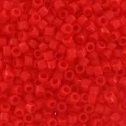 Miyuki Delica 11/0 DB0727 - Rojo bermellón opaco x 100 g