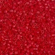 Miyuki Delica 11/0 DB0723 - Rojo opaco x 100 g
