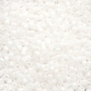 Miyuki Delica 11/0 DB0351 - Blanco opaco AB mate x 100 g