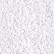 Miyuki Delica 11/0 DB0200 - Blanco opaco x 100 g