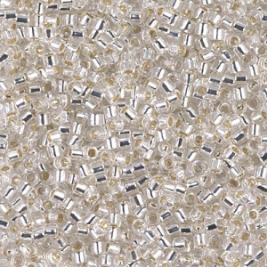Miyuki Delica 11/0 DB0041 - Crystal Silver Lined x100 g