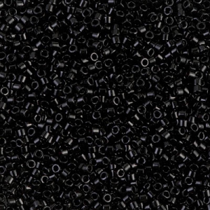 Miyuki Delica 11/0 DB0010 - Black envases de 100g