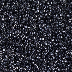 Miyuki Delica 11/0 DB0001 - Gris plomo x 100 g