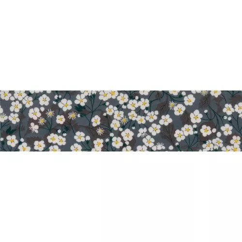 Cinta de bies tela Liberty Mitsi Dark Etain x1m
