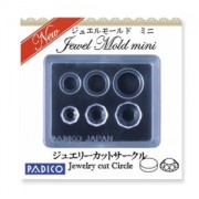 Mini Molde de silicona Padico para arcilla polimérica/arcilla/resina UV cab Redondo|raw }}