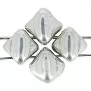 Cuentas de vidrio 2 agujeros Silky Bead Dia 5x5 mm Labrador x50