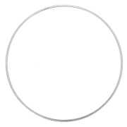 Anilla para montaje y tejido redondo 50 mm - Argenté x1|raw }}