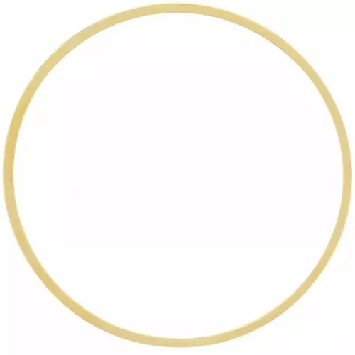 Anilla para montaje y tejido redondo 40 mm dorado