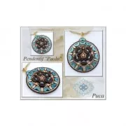 Anilla para montaje y tejido cuadrado trabajada 14 mm plateado x1