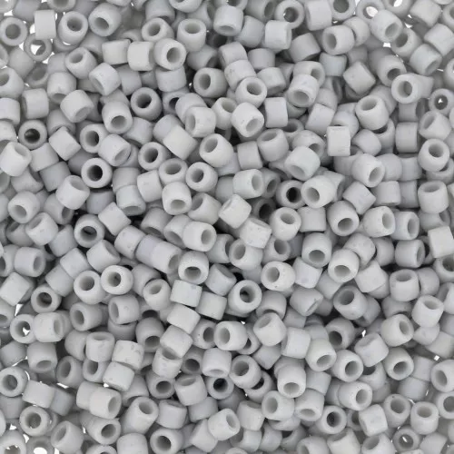 Miyuki Delica 11/0 DB2320 - Opaque Glazed Shark Fin Mat AB x8g