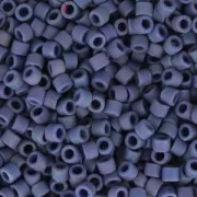 Miyuki Delica 11/0 DB2319 - Opaque Glazed Navy Mat AB x8g