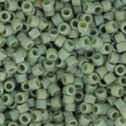Miyuki Delica 11/0 DB2310 - Opaque Glazed Pistachio Mat AB x8g|raw }}