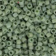 Miyuki Delica 11/0 DB2310 - Opaque Glazed Pistachio Mat AB x8g