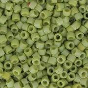 Miyuki Delica 11/0 DB2309 - Opaque Glazed Seaweed Mat AB x8g