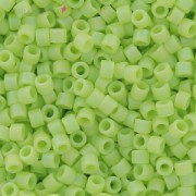 Miyuki Delica 11/0 DB0876 - Mat Opaque Chartreuse AB x8g