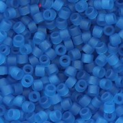 Miyuki Delica 11/0 DB0768 - Transparent Capri Blue Mat x8g