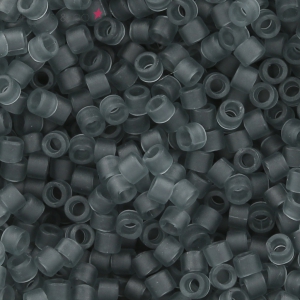 Miyuki Delica 11/0 DB0749 - Transparent Grey Mat x8g