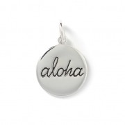 Colgante Aloha 23 mm de Plata 925 x1