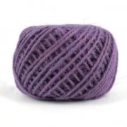 Cordón de yute 2 mm Morado x40m