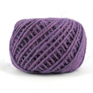 Cordón de yute 2 mm Morado x40m