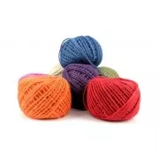 Cordón de yute 2 mm Crema x40m