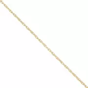 Cadena retorcida Forçat 1,6 mm de Gold filled x 50cm