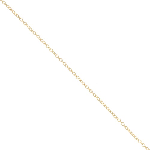 Cadena malla Forçat 1.3 mm Gold filled x50cm