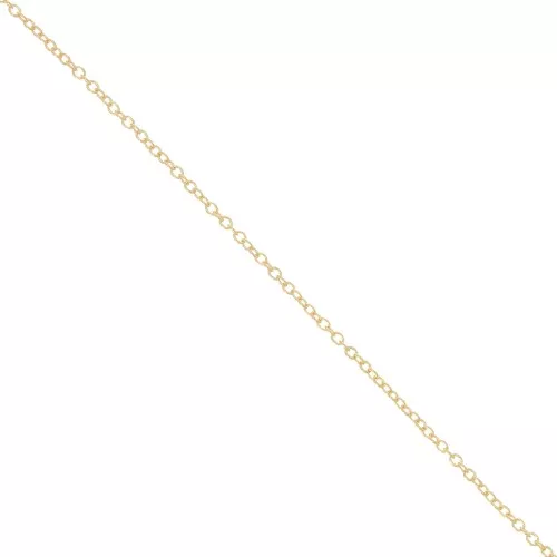 Cadena malla Forçat 1.3 mm Gold filled x50cm